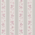 MC61049 Vintage Rose Stripe Motif Maison Charme Wallpaper By Galerie