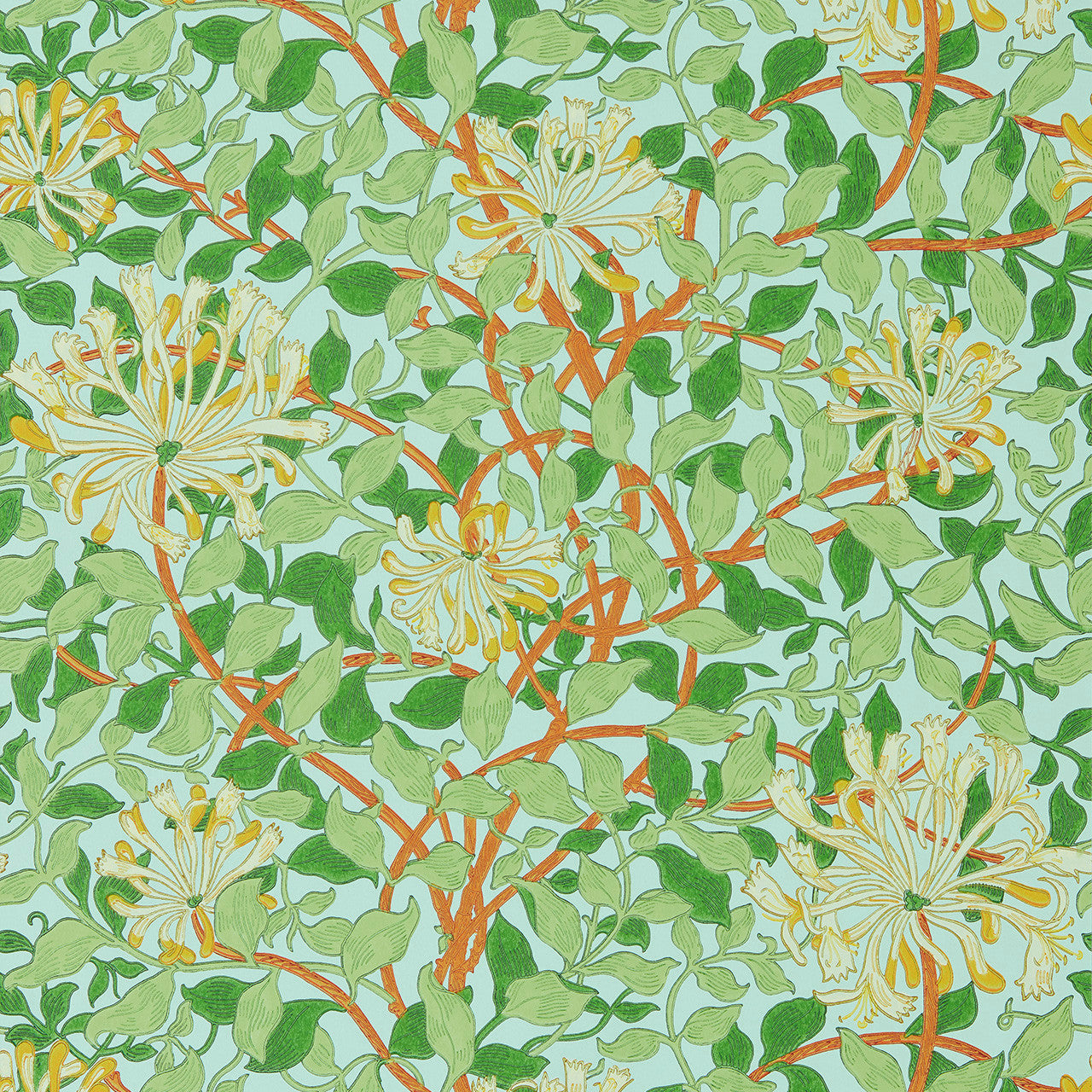 217094 Honeysuckle Cornubia by Ben Pentreath Wallpaper by Morris & Co