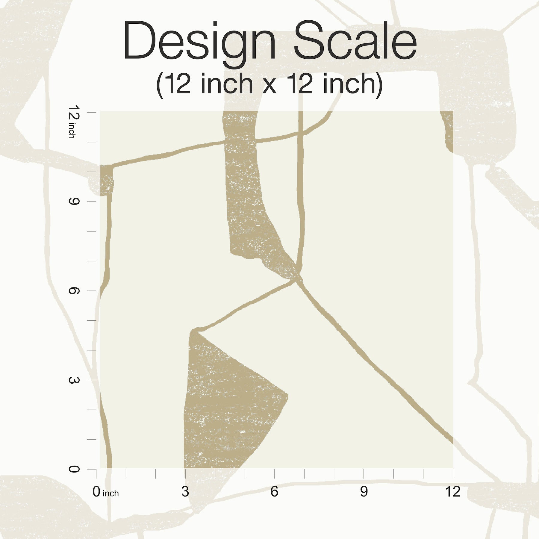 MD7113 Abstract Geo Cream & Gold Modern Metals Wallpaper by York Wallcoverings