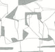 Abstract Geo White & Silver Modern Metals Wallpaper by York Wallcoverings