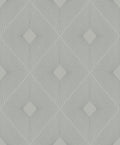 Harlowe Light Grey & Silver Modern Metals Wallpaper by York Wallcoverings