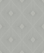 MD7132 Harlowe Light Grey & Silver Modern Metals Wallpaper by York Wallcoverings