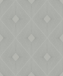 MD7132 Harlowe Light Grey & Silver Modern Metals Wallpaper by York Wallcoverings