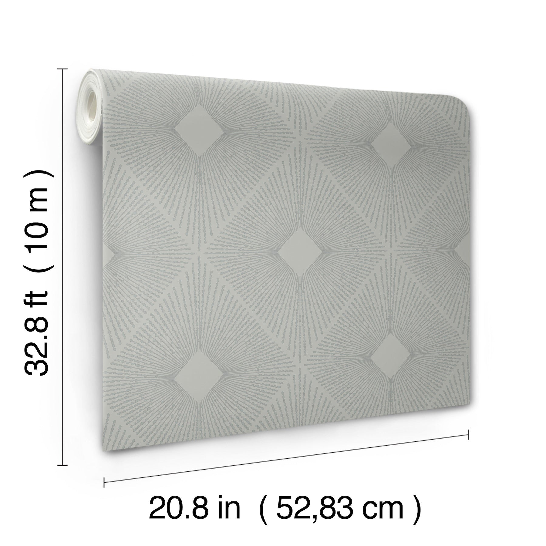 MD7132 Harlowe Light Grey & Silver Modern Metals Wallpaper by York Wallcoverings