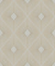Harlowe Warm Grey & Gold Modern Metals Wallpaper by York Wallcoverings