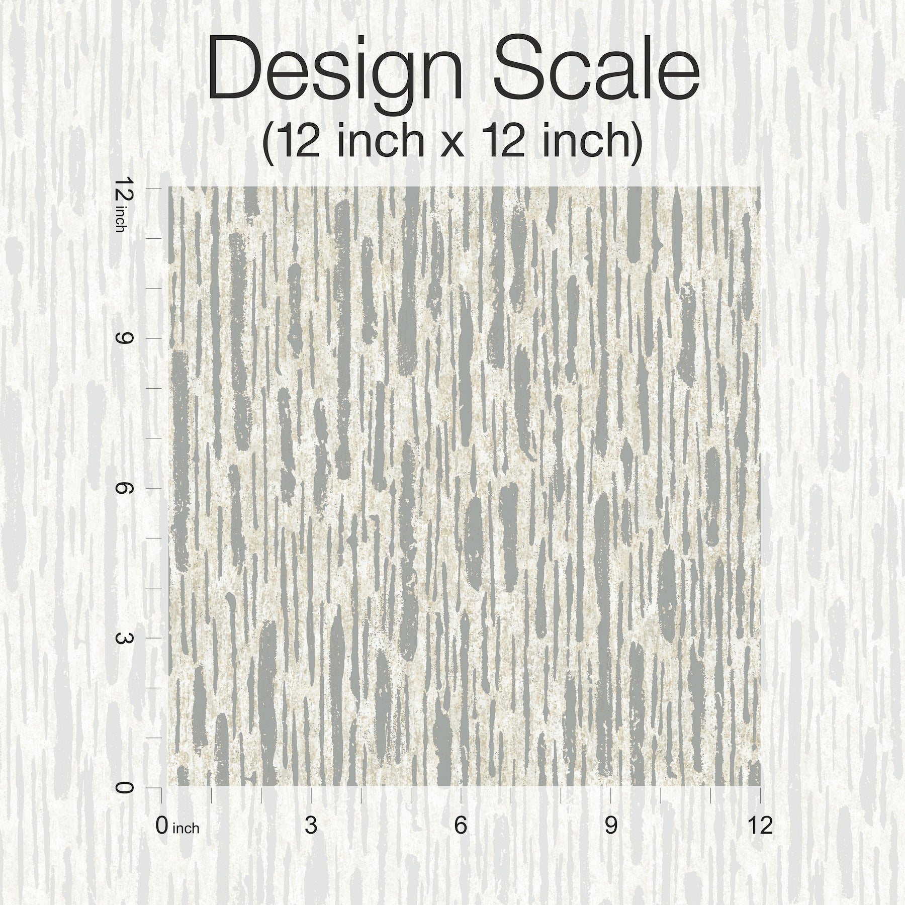 MD7151 Metallic Cascade Cream & Silver Modern Metals Wallpaper by York Wallcoverings