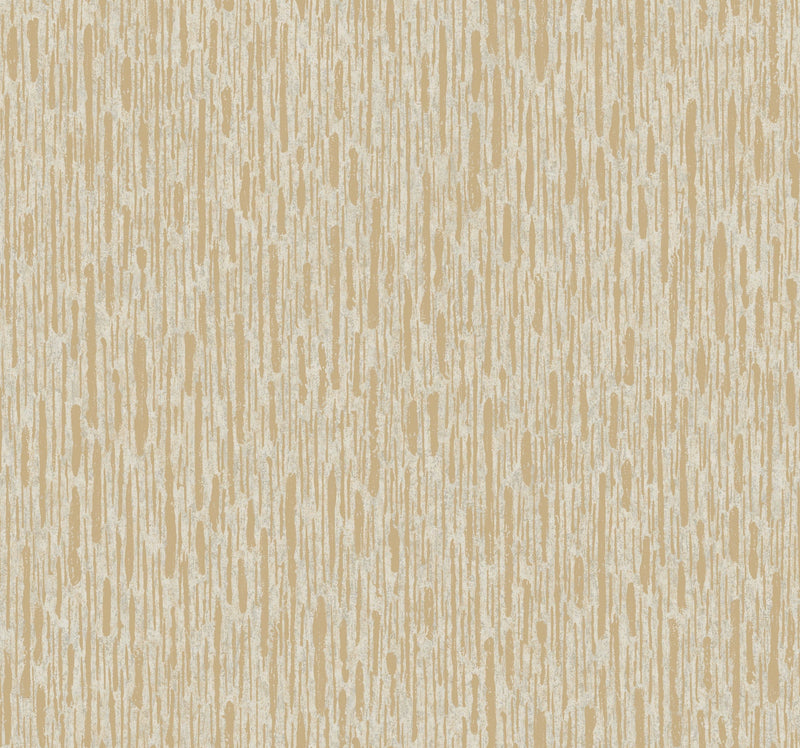 MD7152 Metallic Cascade Neutrals & Gold Modern Metals Wallpaper by York Wallcoverings