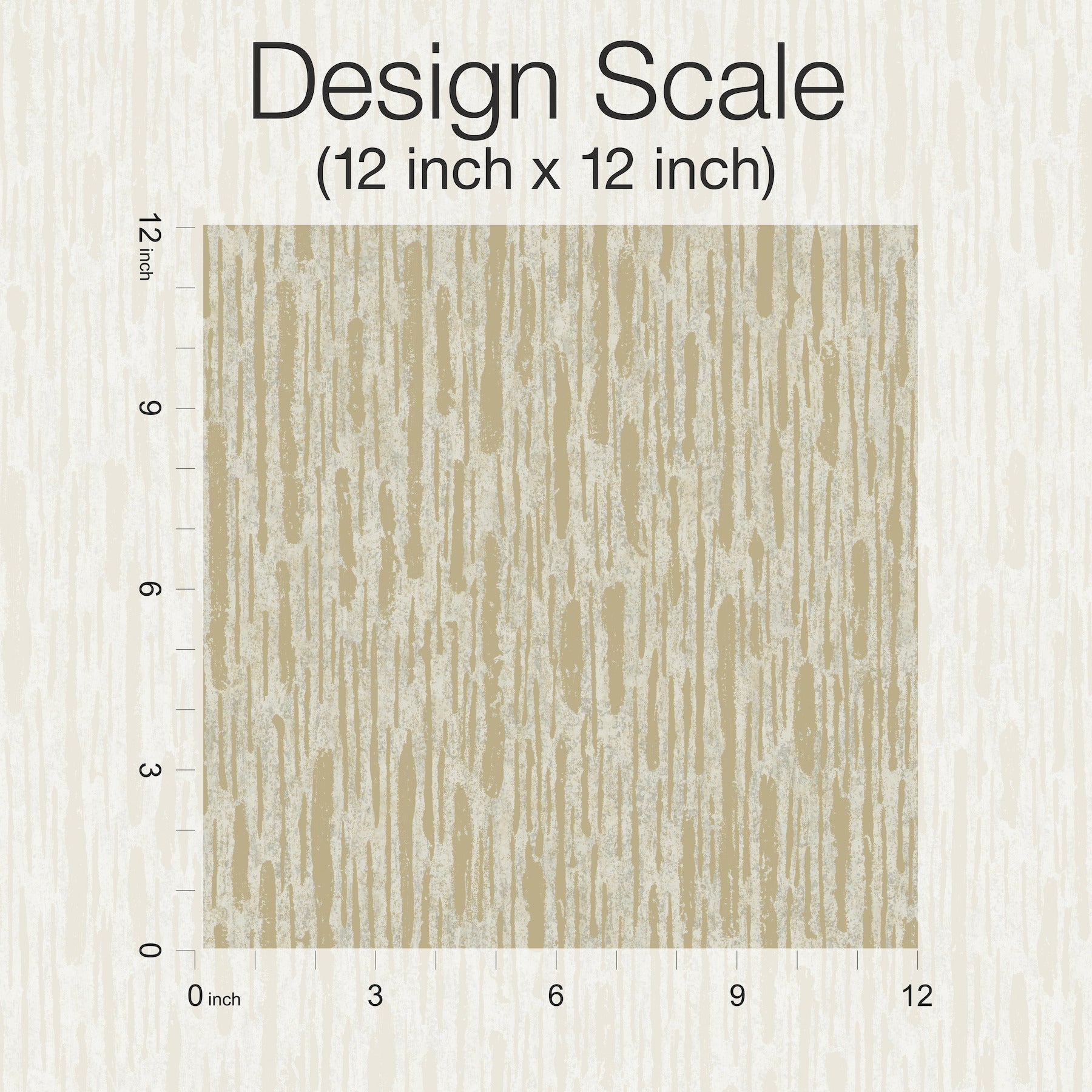 MD7152 Metallic Cascade Neutrals & Gold Modern Metals Wallpaper by York Wallcoverings
