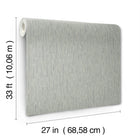 MD7153 Metallic Cascade Pale Green & Silver Modern Metals Wallpaper by York Wallcoverings