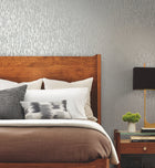 MD7154 Metallic Cascade Spa & Silver Modern Metals Wallpaper by York Wallcoverings