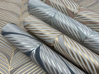 MD7161 Luminous Leaves Blush & Gold Modern Metals Wallpaper by York Wallcoverings
