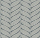 Luminous Leaves Charcoal & Silver Modern Metals Wallpaper by York Wallcoverings