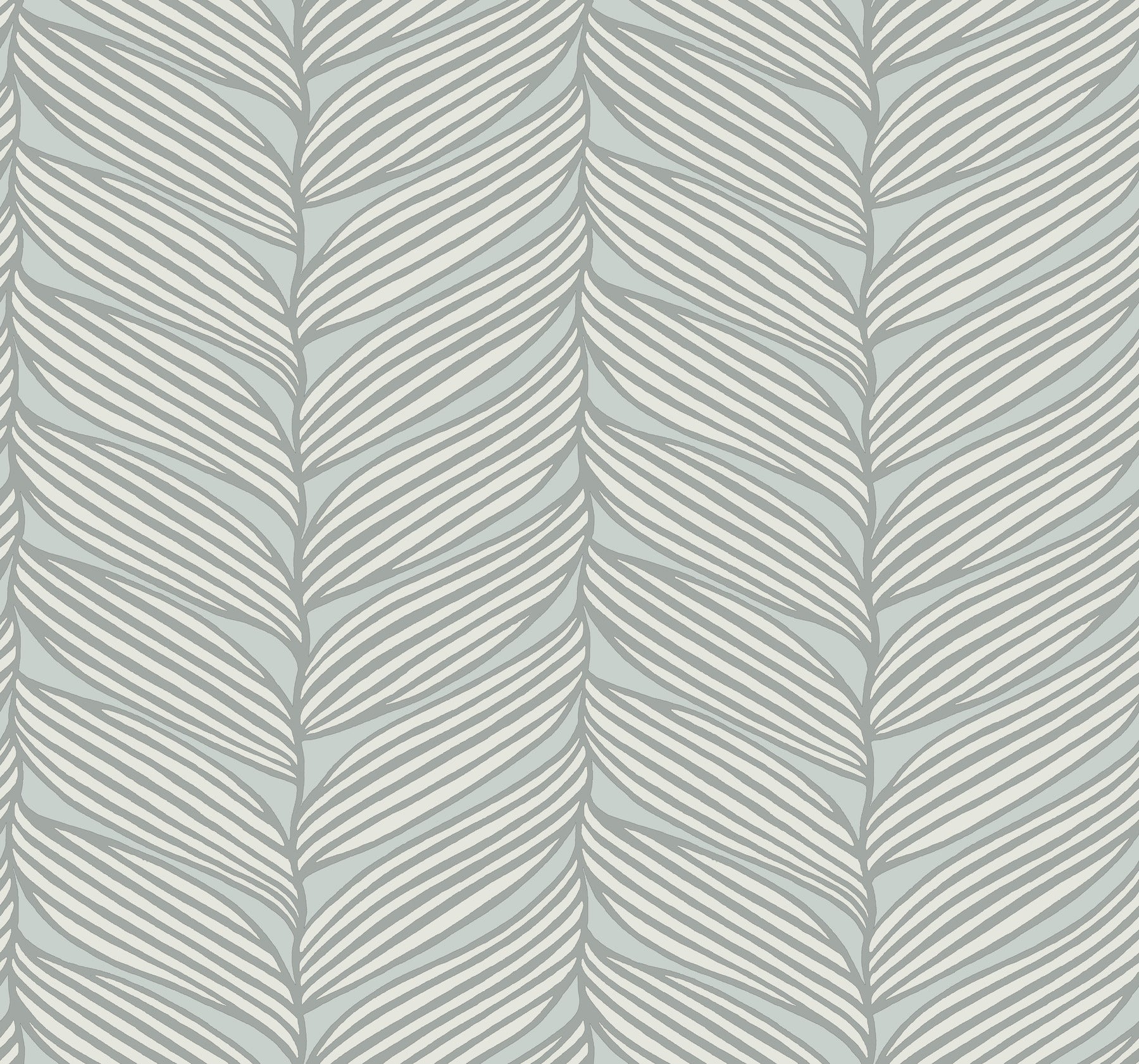 MD7165 Luminous Leaves Spa & Silver Modern Metals Wallpaper by York Wallcoverings