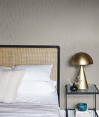 MD7191 Sprigs Light Grey & Gold Modern Metals Wallpaper by York Wallcoverings