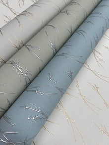 MD7192 Sprigs Cream & Gold Modern Metals Wallpaper by York Wallcoverings