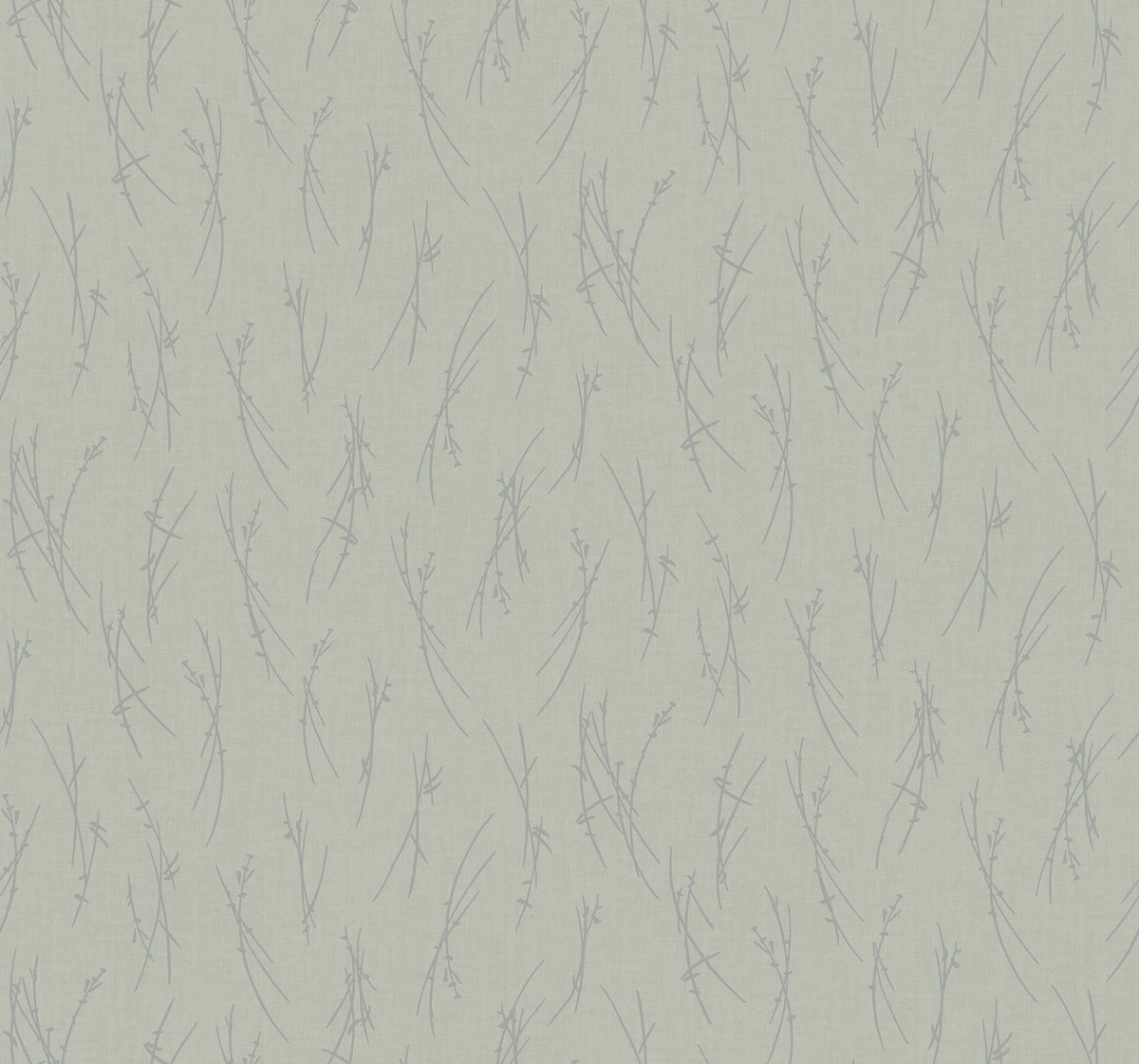 MD7194 Sprigs Eucalyptus & Silver Modern Metals Wallpaper by York Wallcoverings