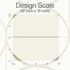 MD7202 Sun Circles Cream & Gold Modern Metals Wallpaper by York Wallcoverings