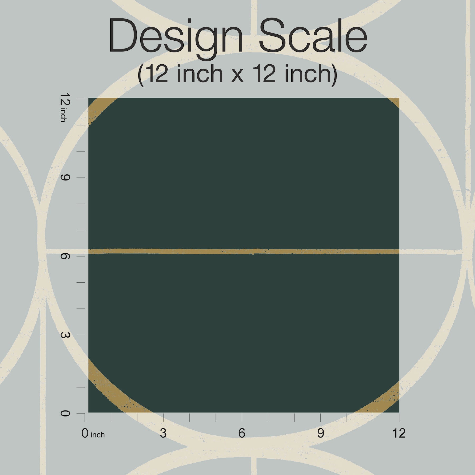 MD7203 Sun Circles Emerald & Gold Modern Metals Wallpaper by York Wallcoverings