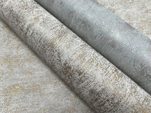 MD7211 Shimmering Patina Neutral & Gold Modern Metals Wallpaper by York Wallcoverings