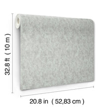 MD7212 Shimmering Patina Spa & Silver Modern Metals Wallpaper by York Wallcoverings