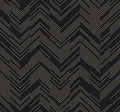 Polished Chevron Black & Gold Modern Metals Wallpaper by York Wallcoverings
