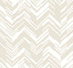 Polished Chevron White & Gold Modern Metals Wallpaper by York Wallcoverings