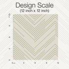 MD7225 Polished Chevron Cream & Gold Modern Metals Wallpaper by York Wallcoverings