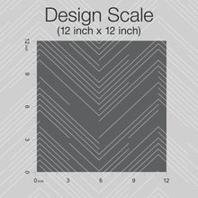 MD7226 Polished Chevron Charcoal & Silver Modern Metals Wallpaper by York Wallcoverings