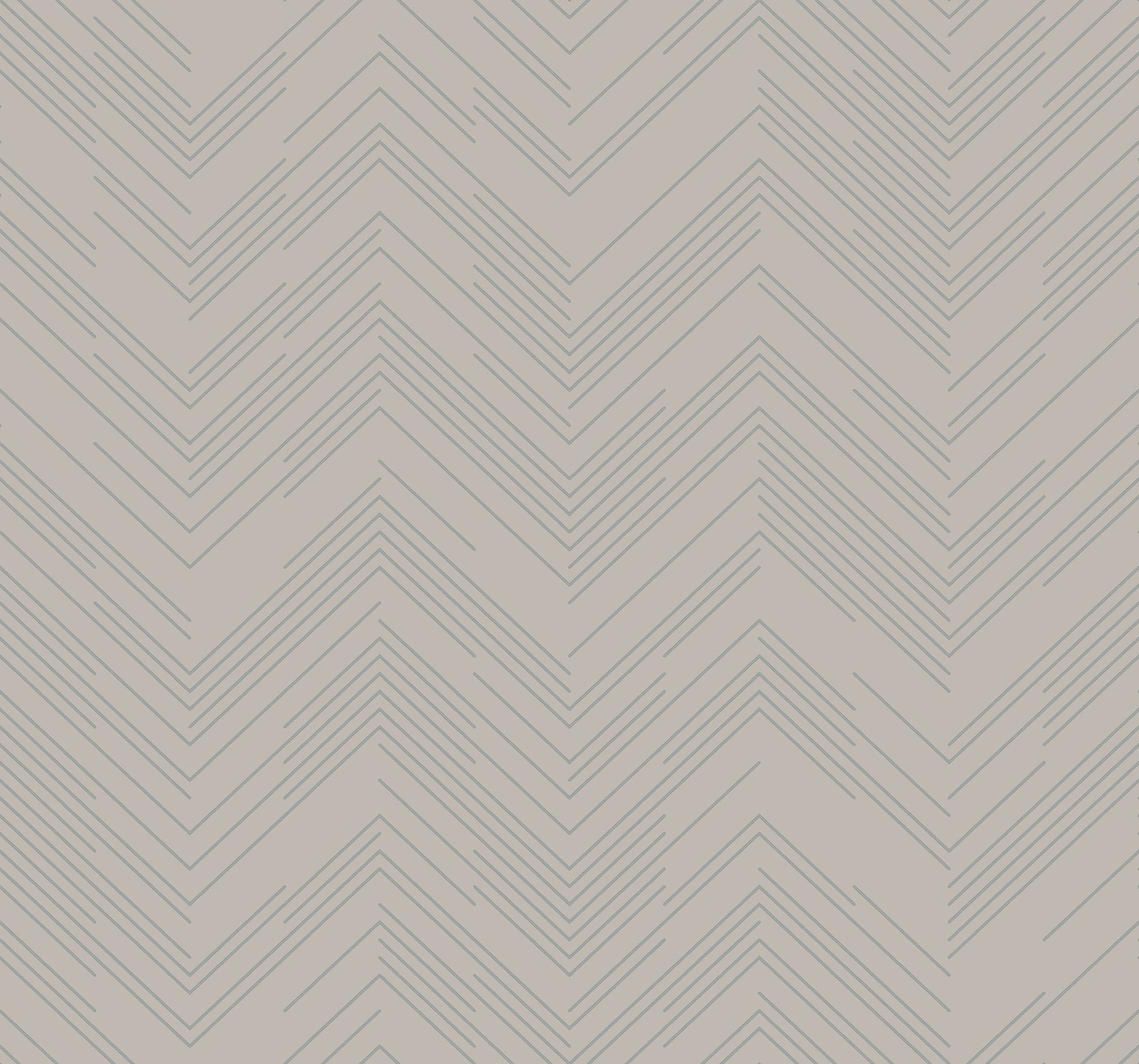 MD7227 Polished Chevron Taupe & Silver Modern Metals Wallpaper by York Wallcoverings