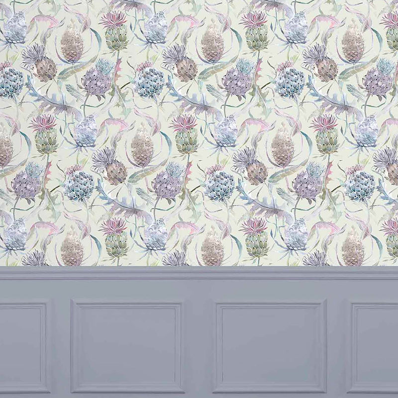 Meadwell Loganberry Wallpaper by Voyage Maison | MEADWEL/WPO/LOG