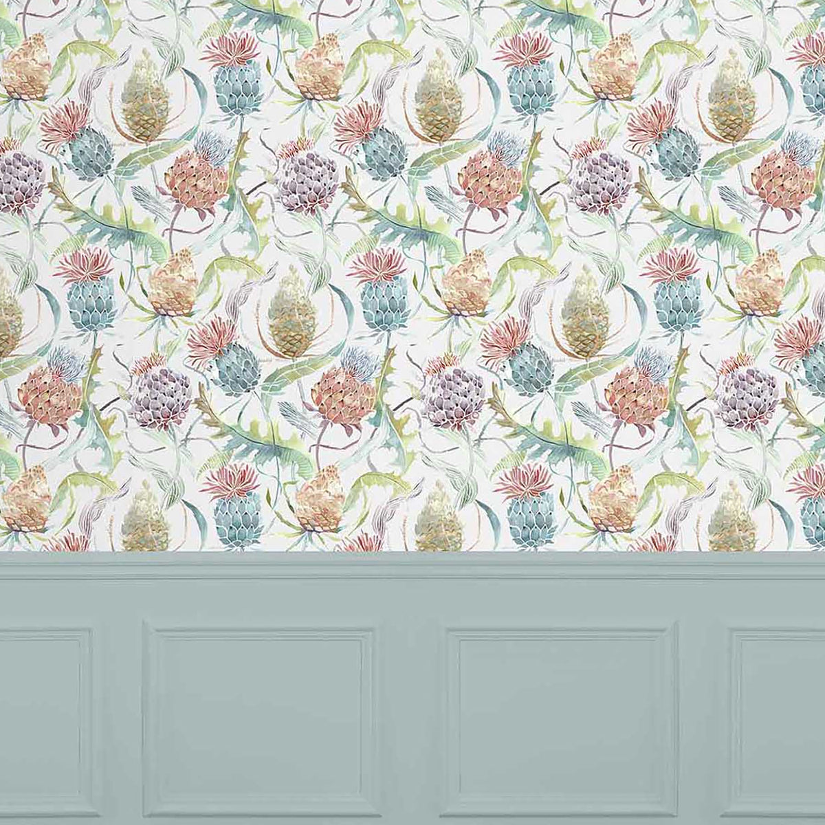 Meadwell Pomegranate Wallpaper by Voyage Maison | MEADWEL/WPO/POM