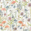 Medmerry Apricot Botanical Stories Wallpaper by Voyage Maison