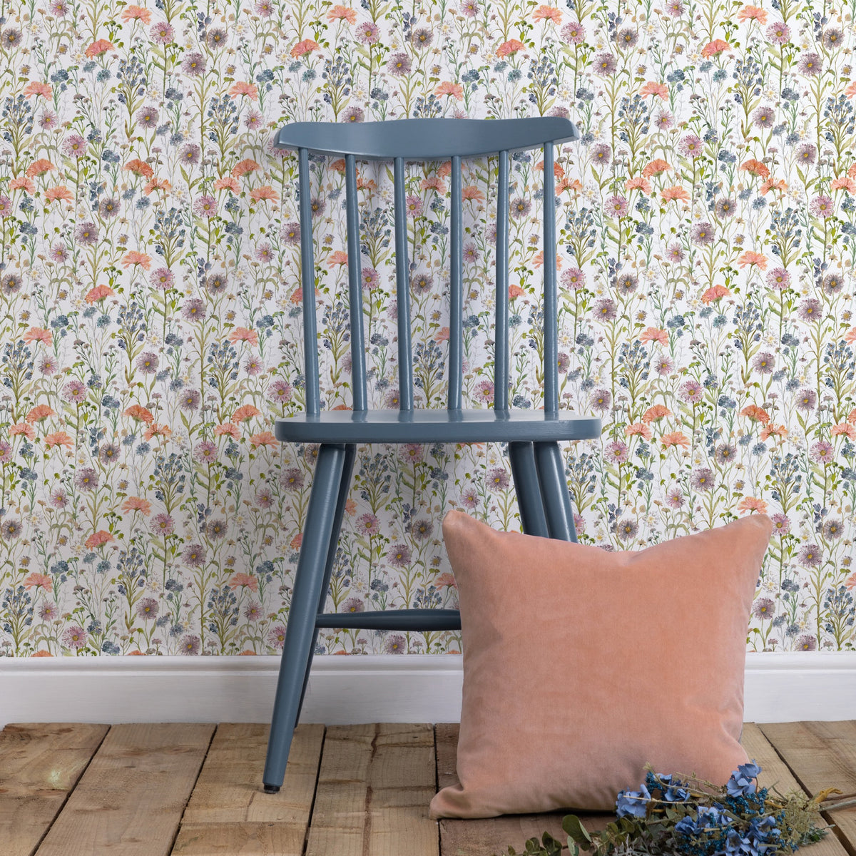 Medmerry Apricot Wallpaper by Voyage Maison | MEDMERR/WPO/APR