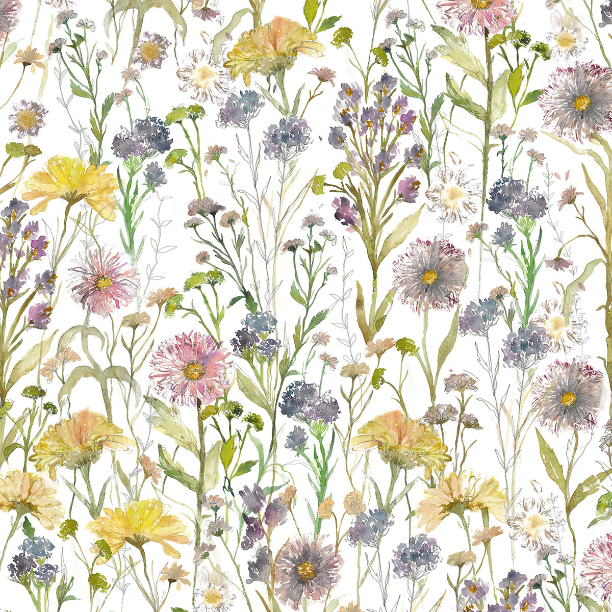 Medmerry Linen Wallpaper by Voyage Maison | MEDMERR/WPO/LIN