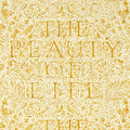 The Beauty Of Life Emery Walker's House Sunflower Wallpaper by Morris & Co