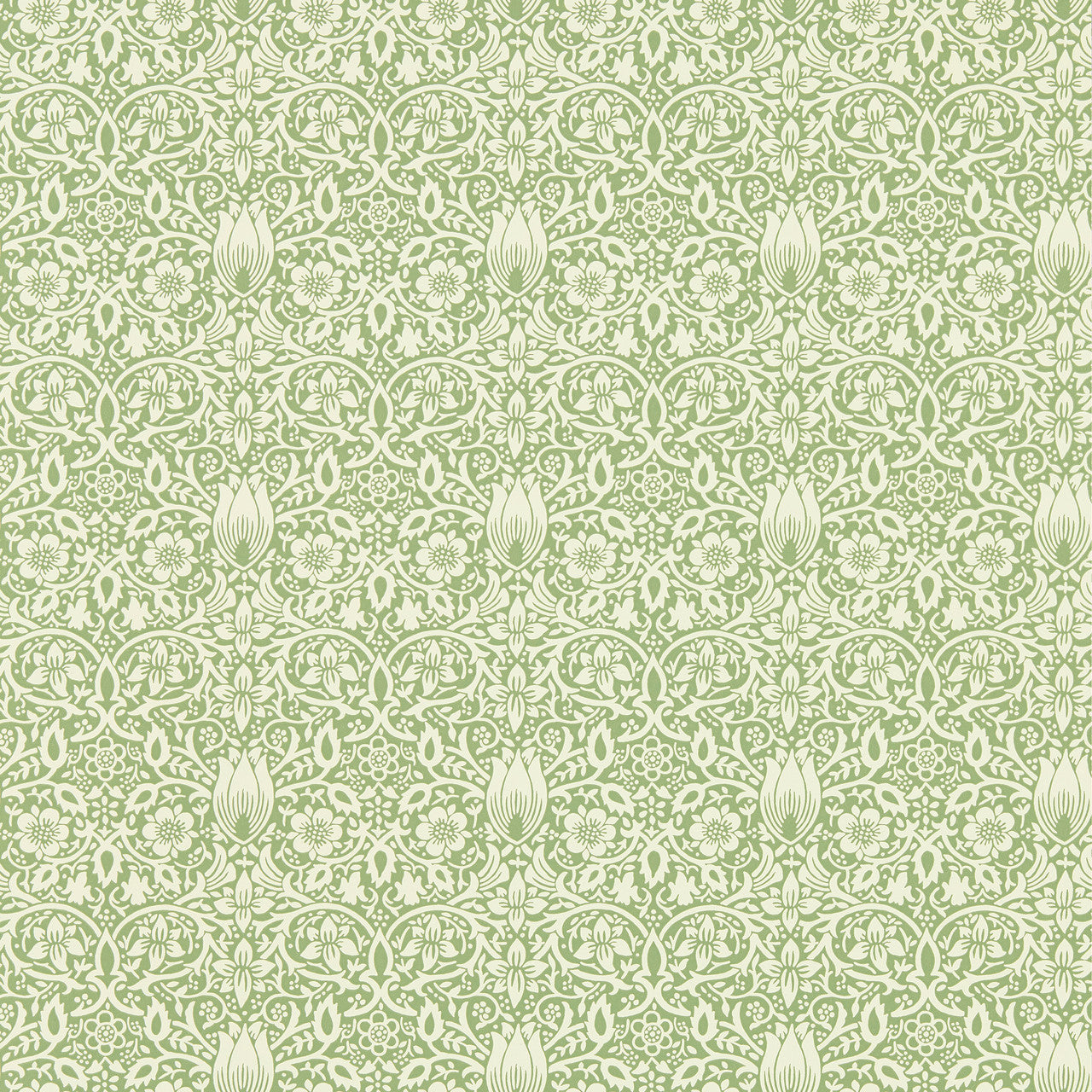 217198 Borage Emery Walker's House Leafy Arbour Wallpaper by Morris & Co