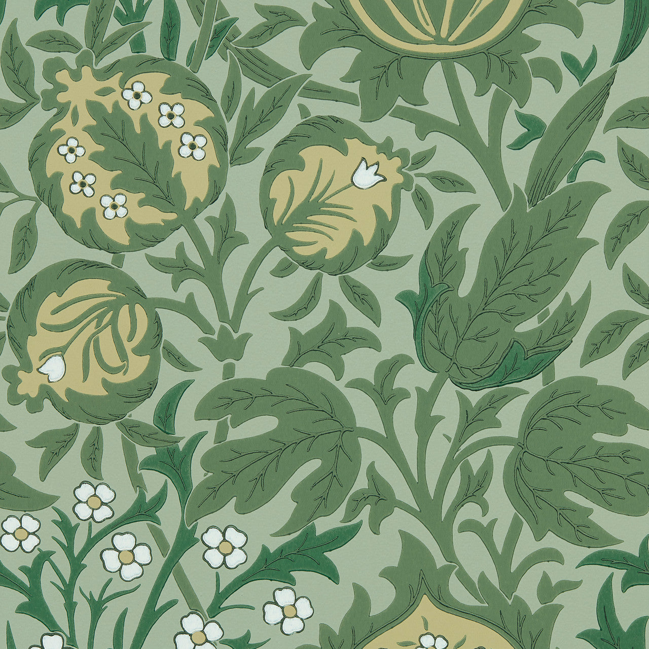 217201 Elmcote Emery Walker's House Herball Wallpaper by Morris & Co