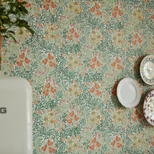 217204 Bower Emery Walker's House Herball and Weld Wallpaper by Morris & Co