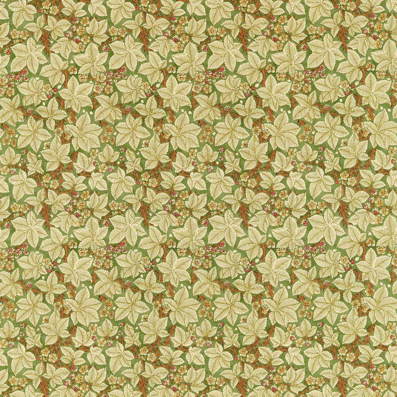 227235 Bramble Morris & Friends Herball Fabric by Morris & Co