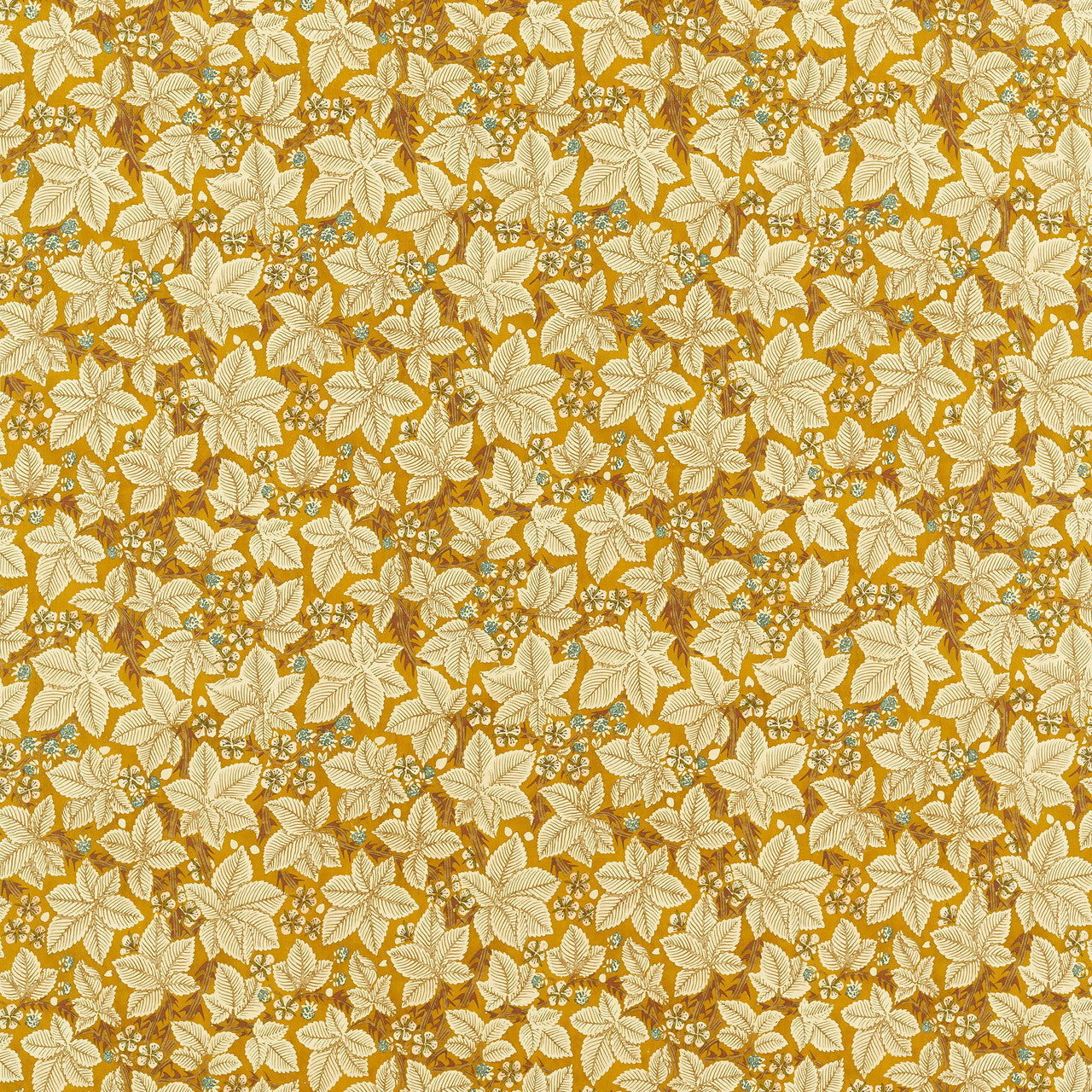227236 Bramble Morris & Friends Sunflower Fabric by Morris & Co