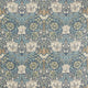 Honeysuckle & Tulip Morris & Friends Woad and Thyme Fabric by Morris & Co