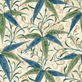 Bamboo Morris & Friends Thyme & Artichoke Wallpaper by Morris & Co