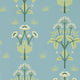 Meadow Sweet Morris & Friends Mineral Blue Wallpaper by Morris & Co