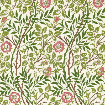Sweet Briar Morris & Friends Boughs and Rose Wallpaper by Morris & Co