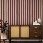 MHP-063-066 Medium Hand Pained Stripe Roll II Wallpaper by Josephine Munsey