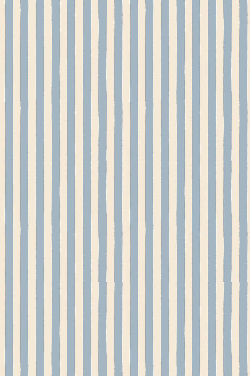 MHP-072-038 Medium Hand Painted Stripe Roll II Wallpaper by Josephine Munsey