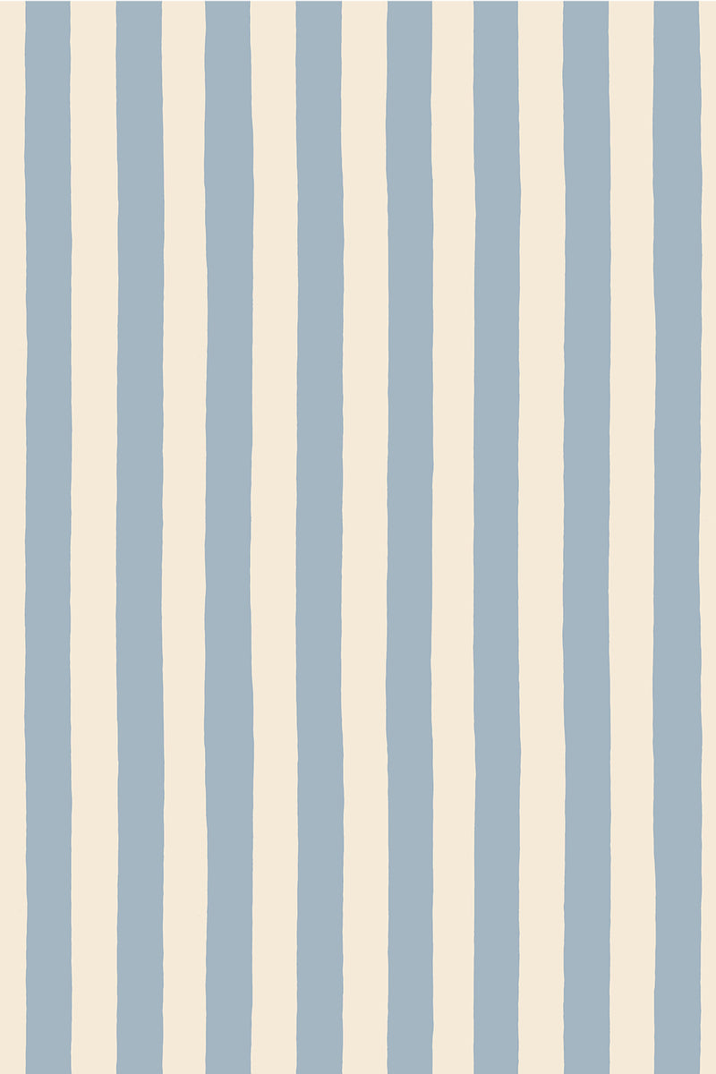 MHP-072-038 Medium Hand Painted Stripe Roll II Wallpaper by Josephine Munsey