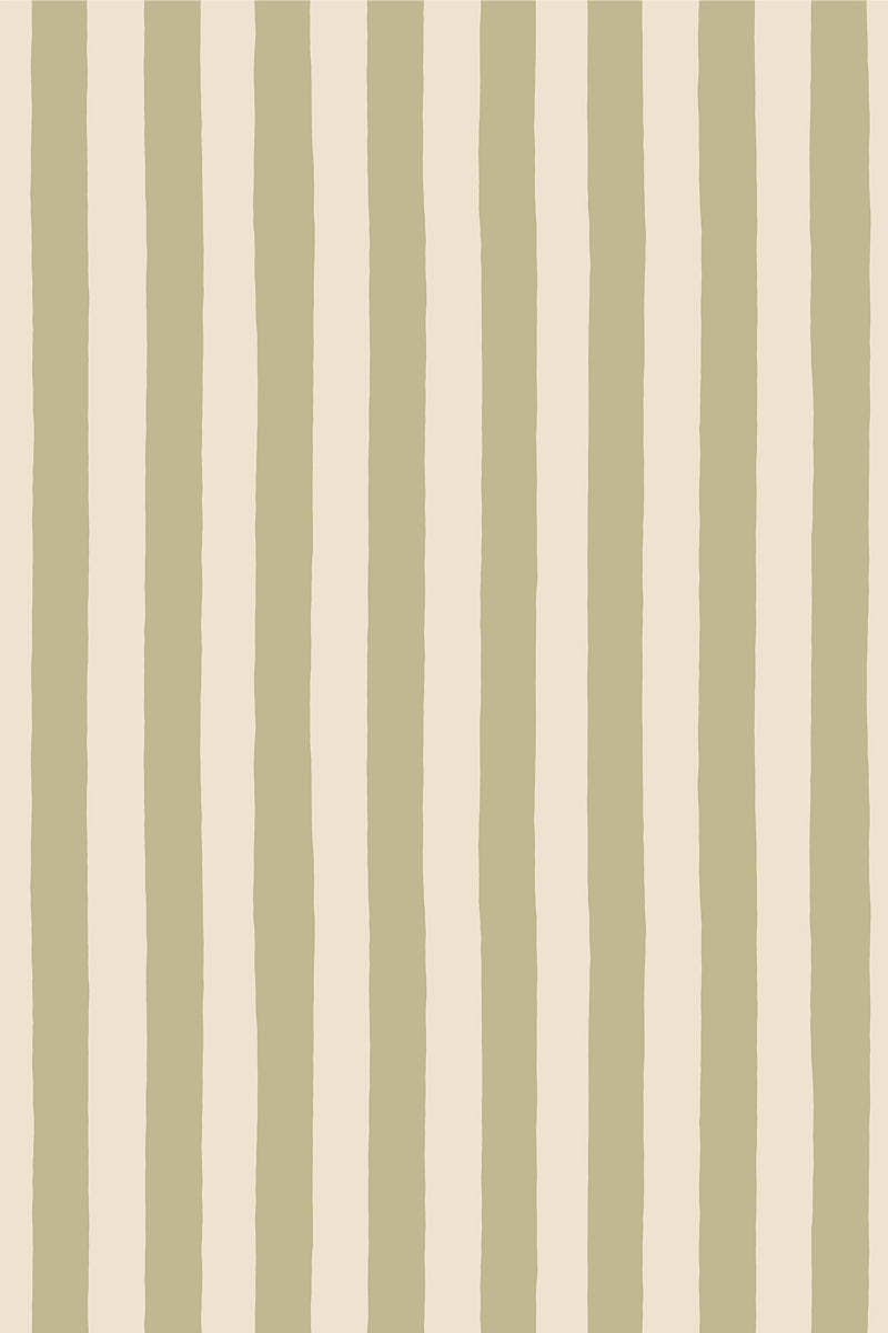 MHP-077-064 Medium Hand Painted Stripe Roll II Wallpaper by Josephine Munsey