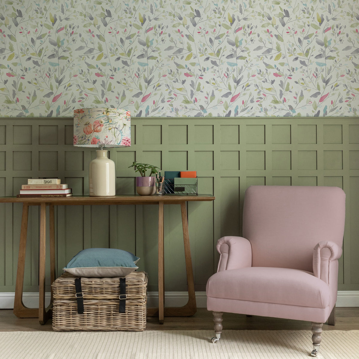 Misley Peony Wallpaper by Voyage Maison | MISLEY/WPO/PEO
