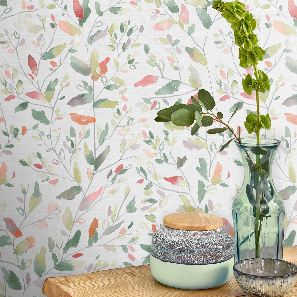 Misley Poppy Wallpaper by Voyage Maison | MISLEY/WPO/POP